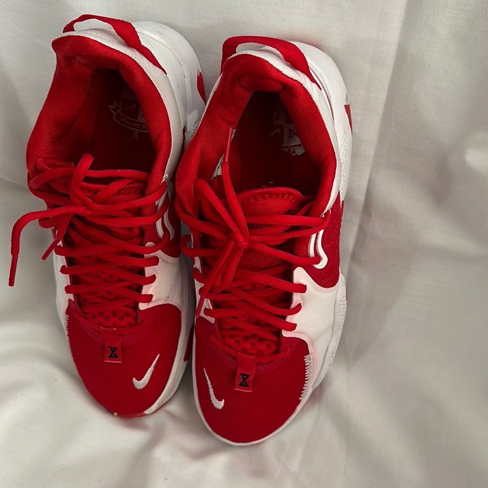 Nike Men's Shoes PG 5 red and white
